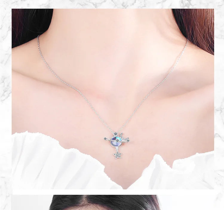 moon star necklace
