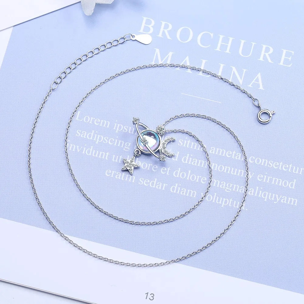 moon star necklace