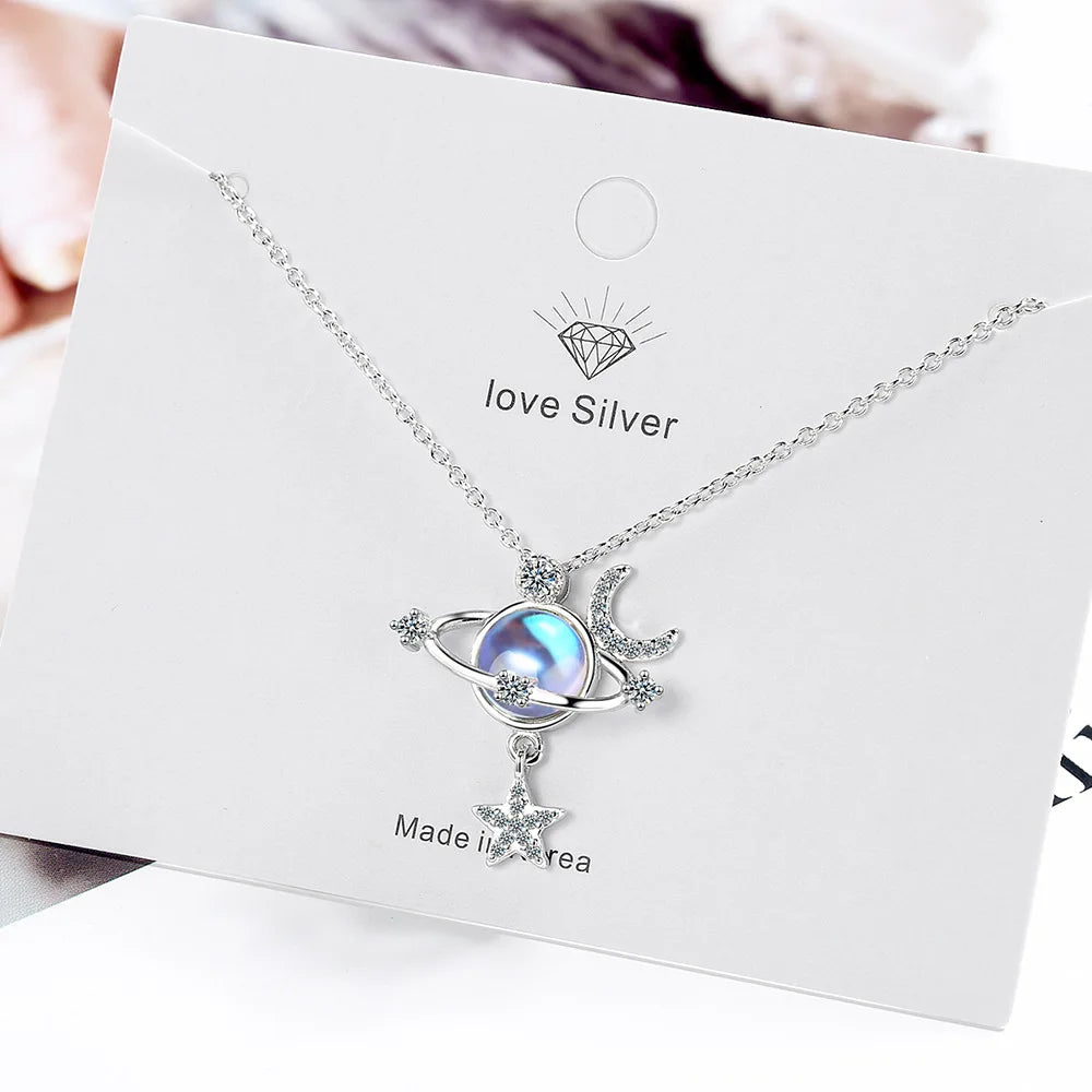 moon star necklace