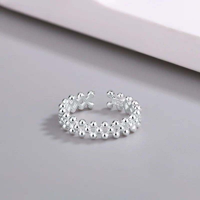 Balls Silver Ring