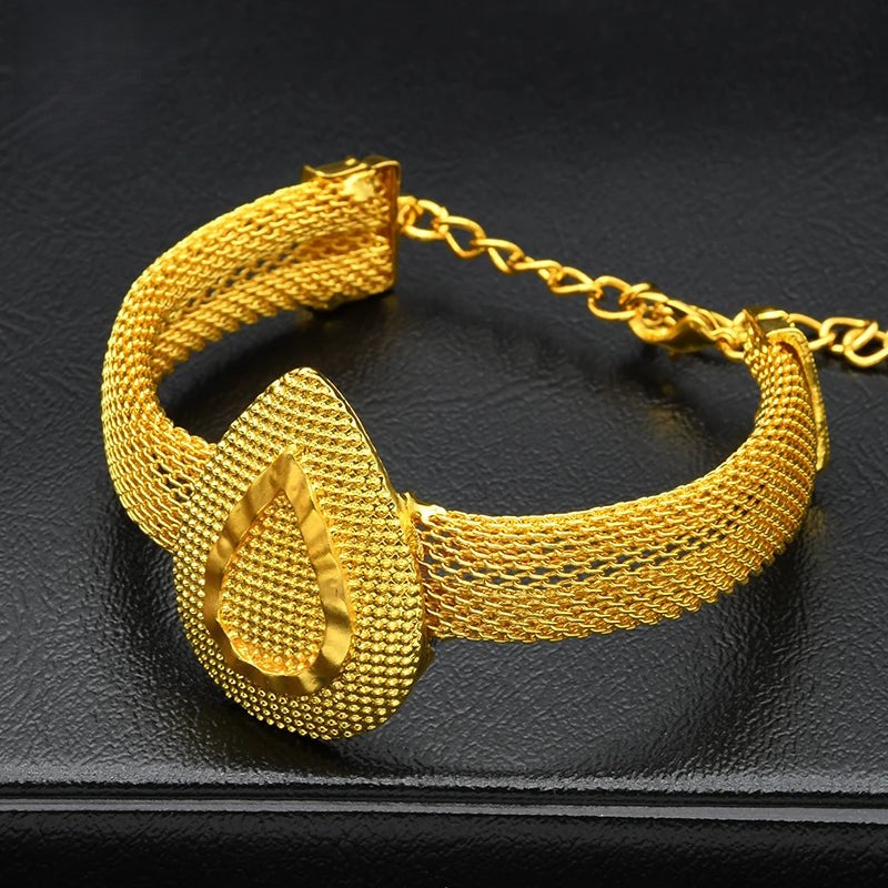 France Gold Jewelry Set