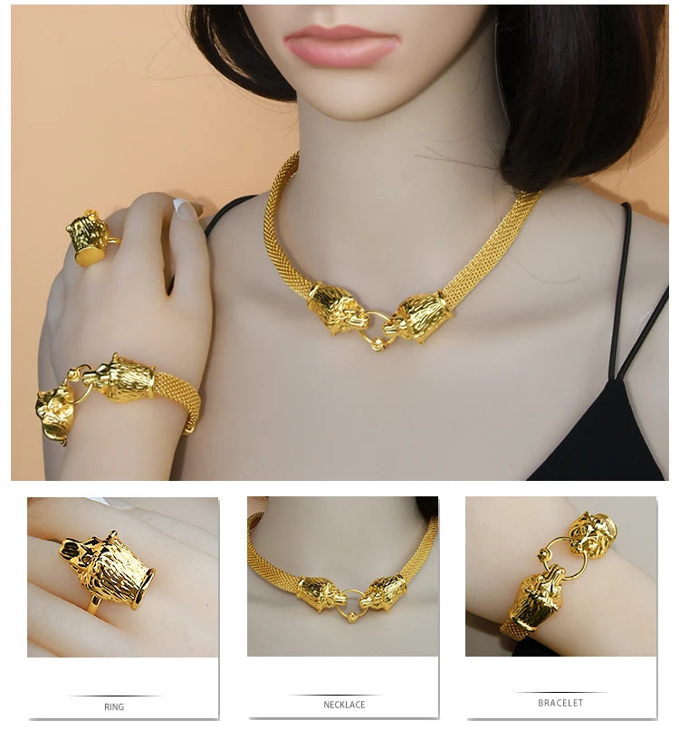 Dubai Jewelry Sets  24K Gold