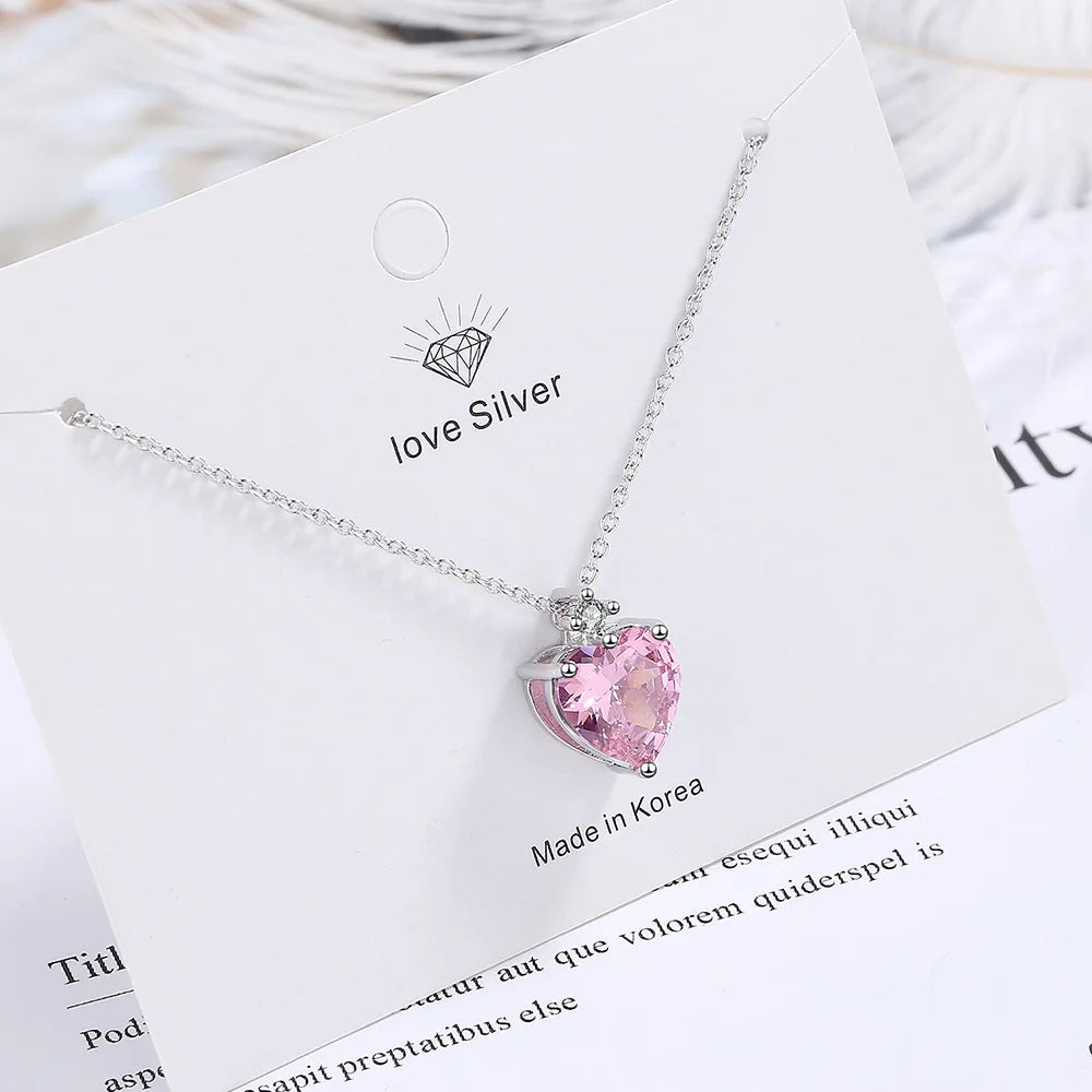 Heart necklaces