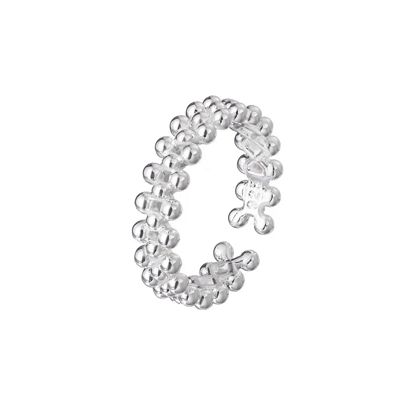 Balls Silver Ring