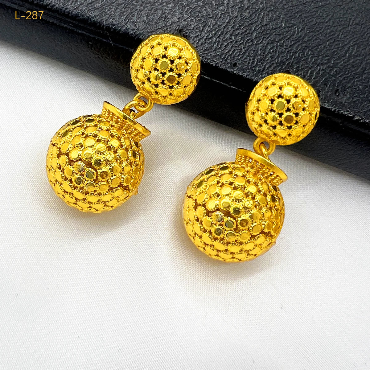 Earrings Jewelry Set For Women 24K Gold Plated