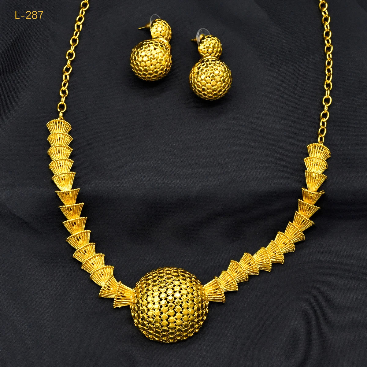 Earrings Jewelry Set For Women 24K Gold Plated