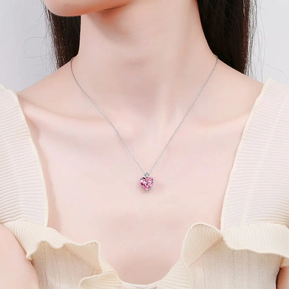 Heart necklaces