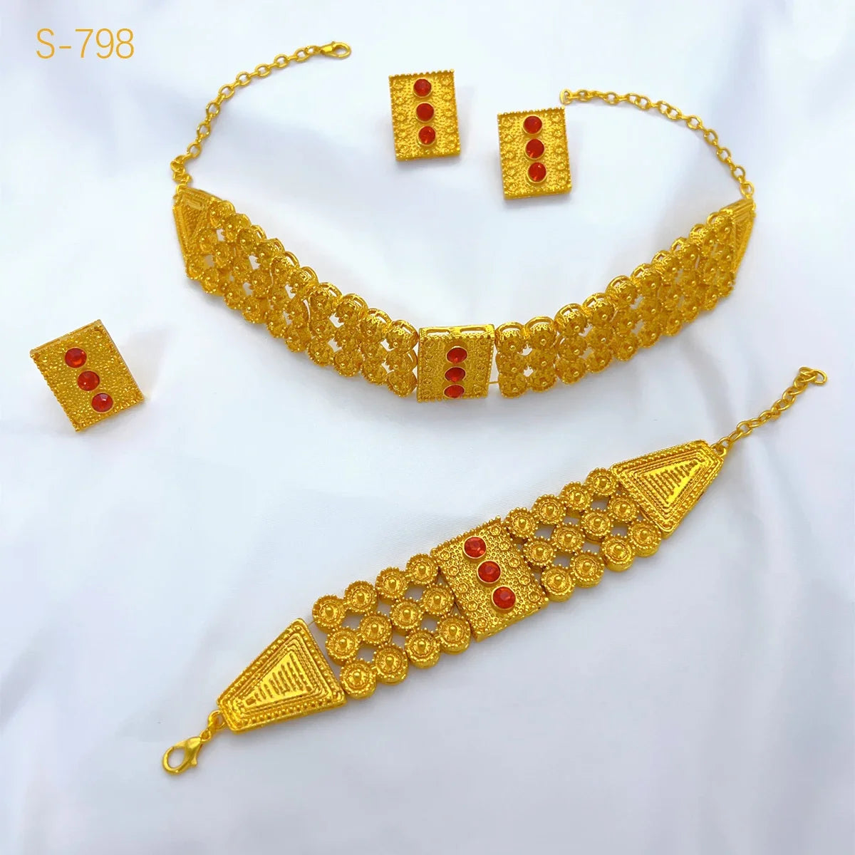 Roma Gold Jewelry Set