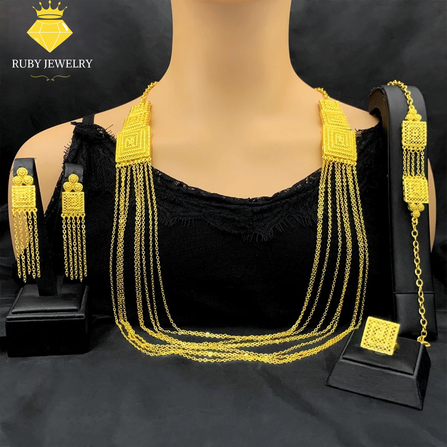 Sella Gold Jewelry Set