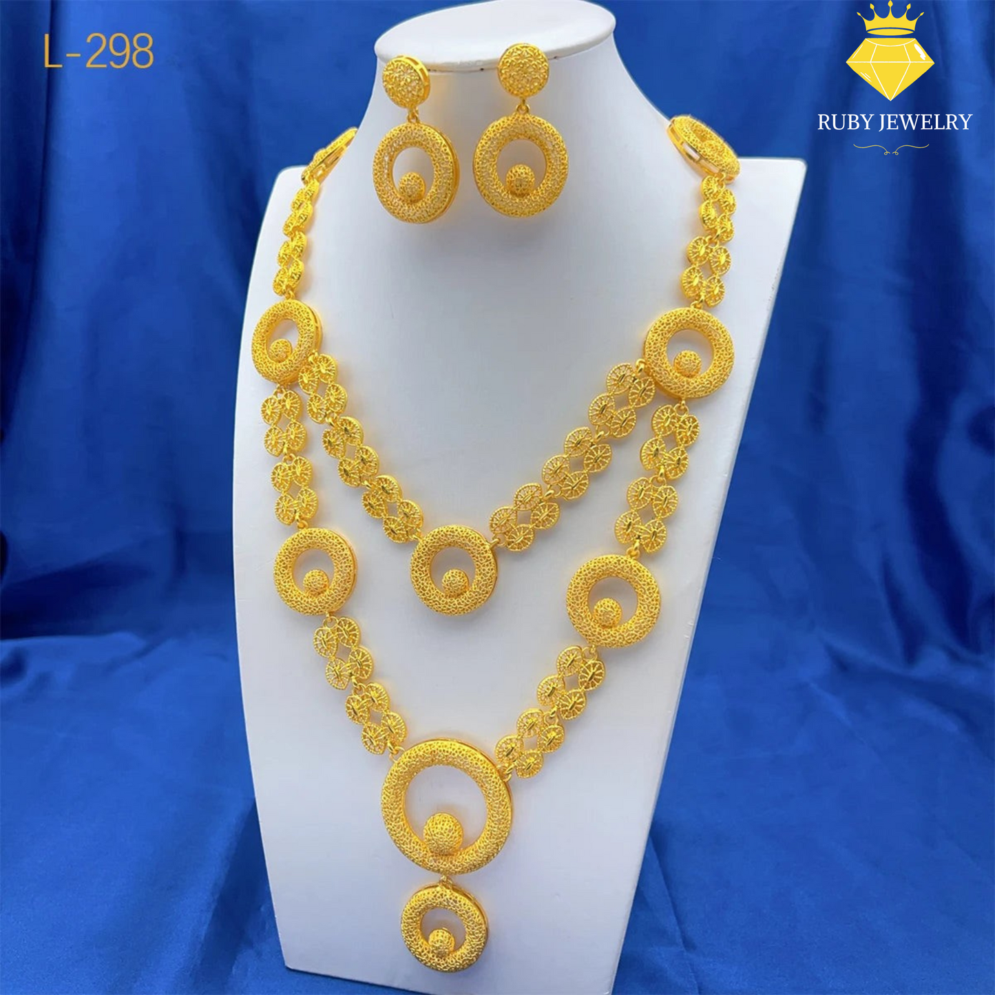 Spain Gold jewelry set